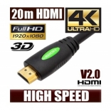 Cáp HDMI to HDMI 20 mét chuẩn 1.4 FULL HD